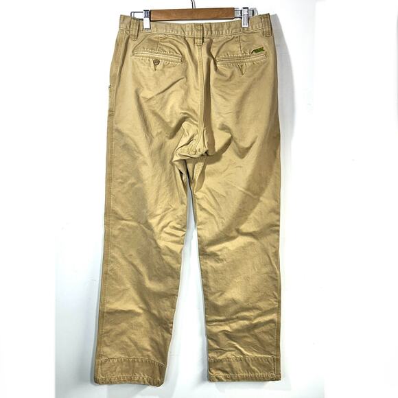 Mountain Khakis Brown Tan Duck Canvas Relaxed Fit Work Wear Pants Men 32 x 33 - Picture 3 of 8